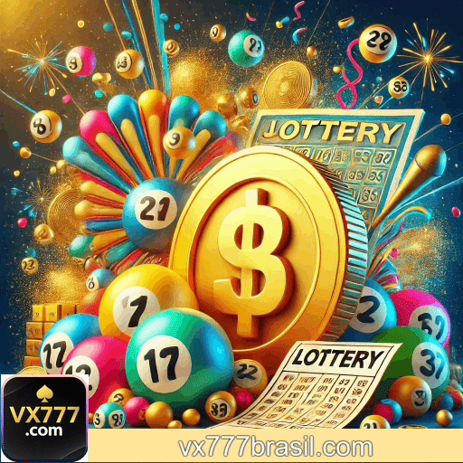 Imagem promocional dos jogos de lottery da VX777